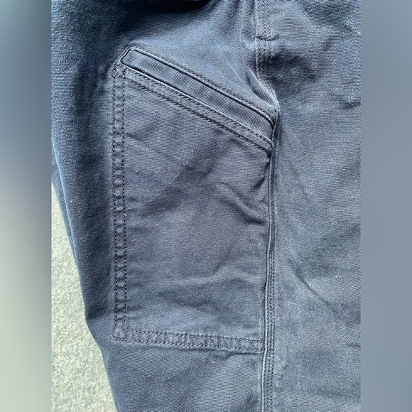 Carhartt relaxed fit blue work pants 34x32 - Picture 4 of 6